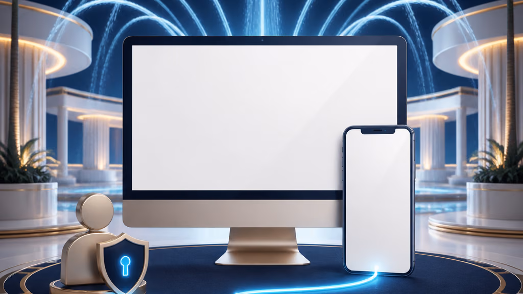 Fountain Casino login access illustration