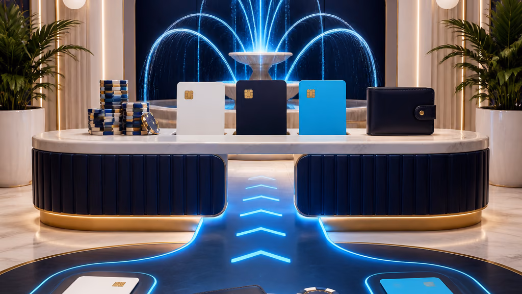 Fountain Casino withdrawal cashier illustration